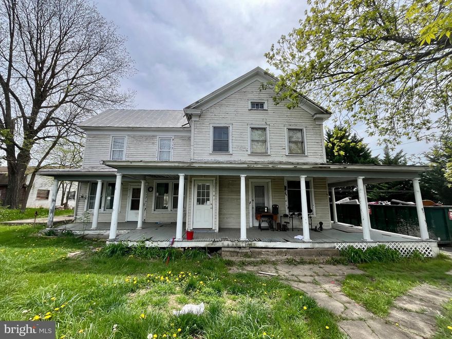 Price Improvement! 3 in 1! Calling all investors!! HUGE margins on this fix and flip for either resale or a 3-in-1 rental opportunity! Situated on over half an acre this 4 bedroom, 2 bathroom home is currently set up as an over/under duplex for maximum rental potential. BONUS ADU/In-law suite detached from the home offers an additional 2 bedrooms as well as a full bathroom for even more income or fix and flip potential. Large private back yard with mountain views! Convenient to Woodstock, Strasburg and more - just a few minutes from i81 for easy commuting. Reach out to your favorite Realtor to tour this hidden gem today! Sold as-is. Square footage on main house is 2432 according to public records - 1200 square feet of space has been added for the in-law suite and is approximate. Both homes convey with this sale.