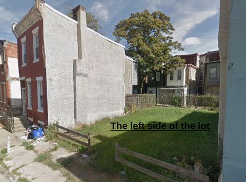 Vacant Land For Sale - 1849 N Judson Street<br/> PHILADELPHIA, PA 19121