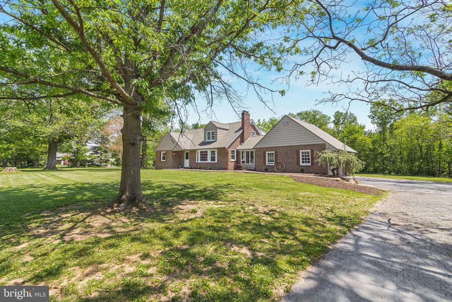 This timelessly renovated, turn-key brick Cape Cod is situated on 1.3 picturesque acres in the heart of Gilbertsville. Thoughtfully updated from top to bottom while preserving its original charm and character, this home offers the perfect blend of craftsmanship, warmth, and modern efficiency. Featuring 5 large bedrooms, large eat-in kitchen, large living room with wood burning fireplace, 2 fully bathrooms, a breezeway, an attached garage, and a large yard for kids to enjoy. This home offers a brand new roof installed March of this year, brand new windows with a 5 year transferable warranty, brand new custom made kitchen cabinetry, perfectly poured concrete counter tops, and a 1 year old mini split system. Book a showing today!!! This property won't last long!!