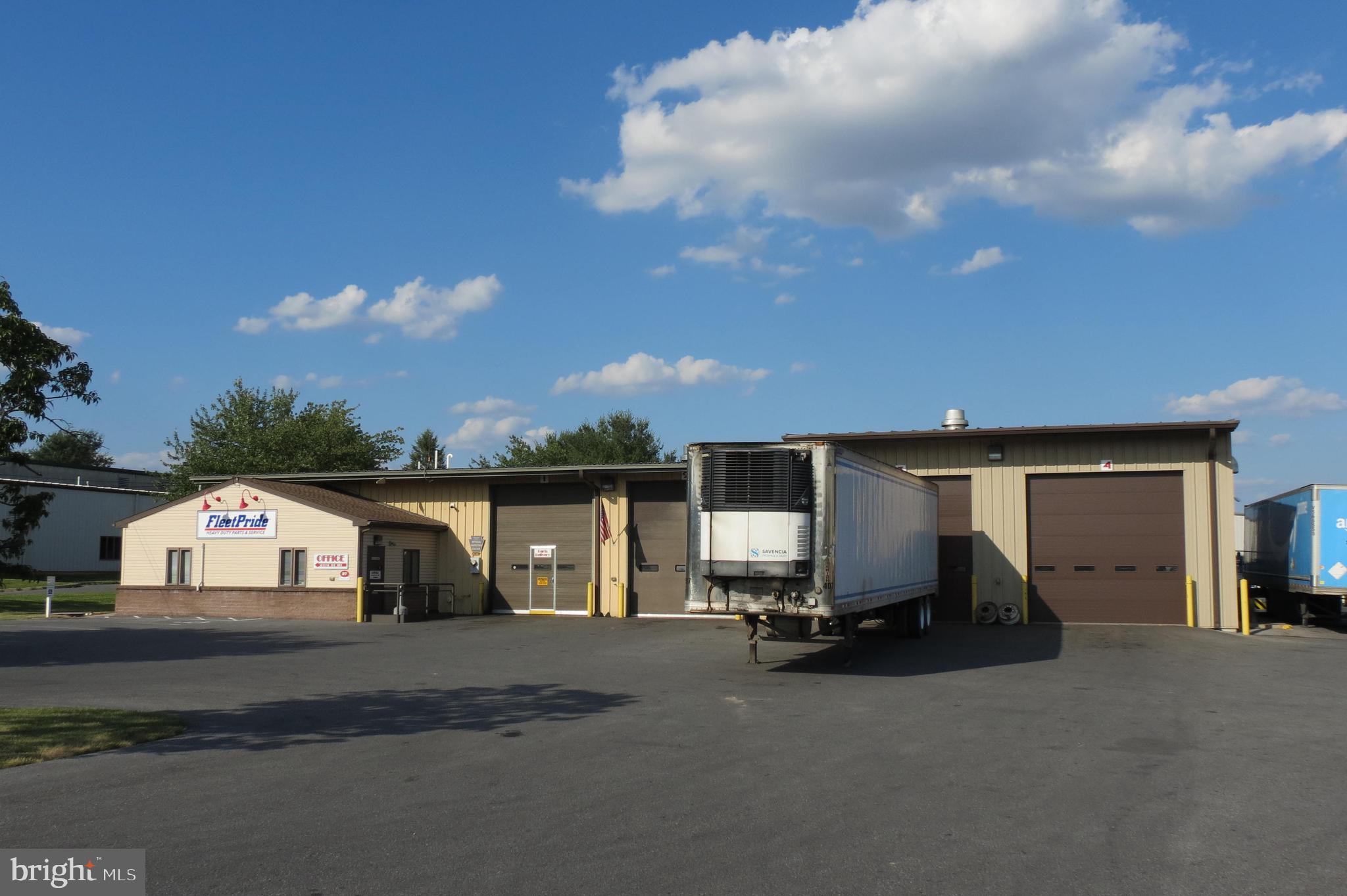 Free-standing truck repair facility with ample on-site parking, including a fenced rear yard area. Comprised of five (5) bays with nine (9) drive-in doors, office area, break room, and a locker room. Property is being sold subject to a triple-net lease with FleetPride, which currently runs through October, 2028, with one (1) five (5) year renewal option