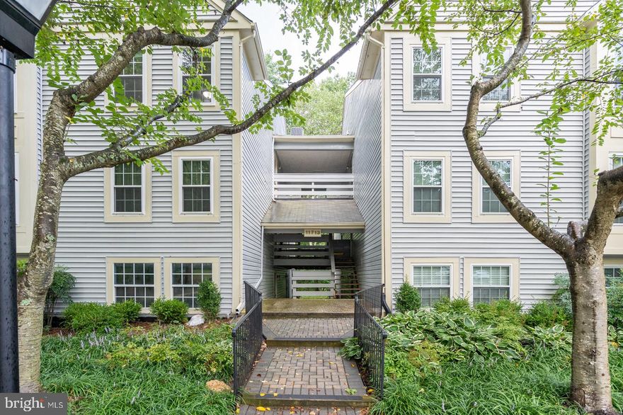 Wonderful sunroom plus large loft with skylights condo in great condition with a 2 master bedrooms separated by living space. New painted throughout, new carpet at main level, new stove, marble mantled Fireplace, huge balcony with entry from the Fam Rm. Less than 2 minutes to METRO, along with shopping, bus routes and airport rd to Dulles. Enjoy the reston town center!  Please use the link to do virtual tour. https://youtu.be/jXMH2uerGgg