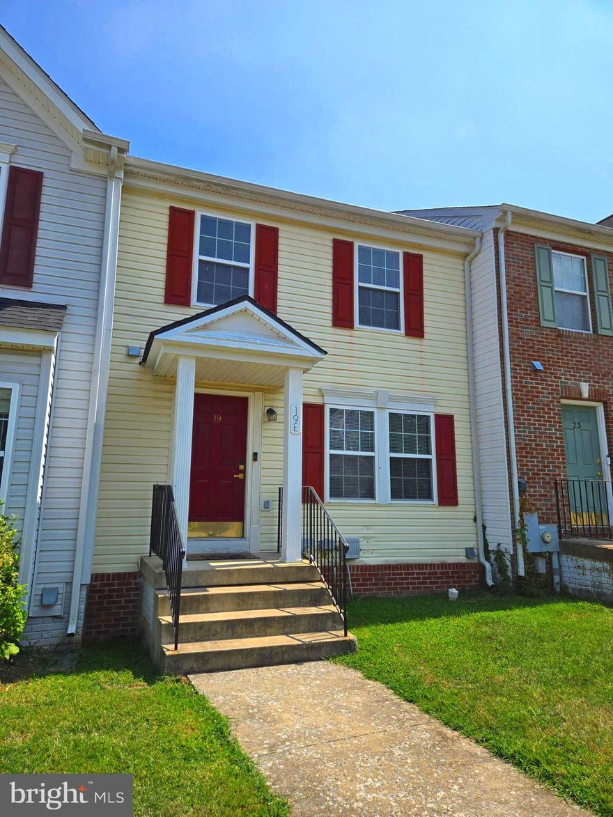 OFFER DEADLINE 9:00PM ON MONDAY AUGUST 19, 2025. A townhouse... with a view?? YES! This beautiful home has been very nicely maintained, and even recently upgraded, to make it a perfect next home! With a beautiful view from all three levels (including the primary suite),  this townhome is not like the others. While the rears of most townhomes stare at the rears of most OTHER townhomes, it's very easy to appreciate this lovely exception. Situated east of Exit 12, in a rural setting that's still close to everything, this home could be ideal for DC/VA/MD commuters. Beyond just the setting, since 2024 this home has received a NEW ROOF, new stove, new microwave, new range, new toilets, new LVP flooring, new lighting, and new carpet, just to name some of the upgrades. A huge bumpout on all three floors provides loads of space, a large & luxurious primary suite, and the possibility to have almost 2,700 sq ft if the basement were to be finished. There's already a 3-piece rough-in in the basement for a future bathroom. IF YOU LIKE WHAT YOU SEE, CALL !!!!!