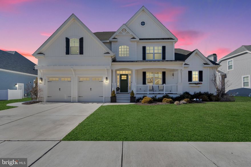 Welcome to this remarkable Chesapeake built by Schell Brothers, set in the community of Walden in Harbeson, Delaware. Upon entry, a versatile front flex room/office leads to a breathtaking two-story great room, flooded with natural light from its impressive window array. The main level is truly exceptional, featuring not one but two expansive primary suites—a rare luxury for ultimate convenience and multi-generational living. These suites offer flexibility, privacy, and comfort all on the first floor. Gleaming hardwood floors extend throughout, leading to the Professional Series kitchen with quartz countertops, soft-close doors and drawers, and pull-out shelving for additional convenience. Upstairs, a large open loft, two bedrooms, a full Jack & Jill bath, and an unfinished bonus room await. The expansive deck overlooks a scenic backyard. The home also includes an oversized laundry room, a two-car garage, and a full unfinished basement—perfect for future customization. Walden offers easy access to shopping and dining, plus amenities like a clubhouse with a pool, gathering spaces, outdoor grilling, and even a residents-only kayak launch on the pond. This home is truly a rare find!