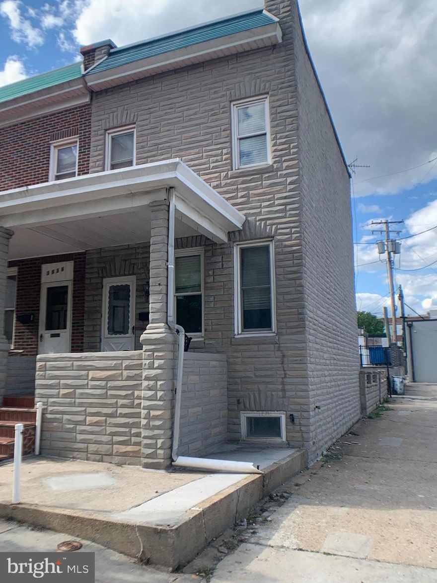 Welcome to 3838 Bank Street! A charming end unit townhome located in the heart of Highlandtown in the shopping/arts and entertainment district in East Baltimore. Located one half block from Eastern Avenue, it is walking distance to shopping, restaurants, galleries and transportation.. blocks to neghboring Greektown, Canton and Patterson Park communities. Minutes to downtown Baltimore, Canton and the waterfront and in close proximity to Hopkins campuses. The covered porch front welcomes you, and being an end unit home offers lots of natural light. Open floor plan. This home offers  hardwood flooring with a living room, dining area and eat-in kitchen. Three bedrooms on the upper level and a full bath. Central air conditioning  and a finished basement with a 2nd full bath, there are windows for natural light - - original wood built-in cabinets. Plenty of room for storage and laundry area. Rear patio and  yard  for your cookouts. Plenty of community development all around this home and lots to do in this community!
Thanks for showing