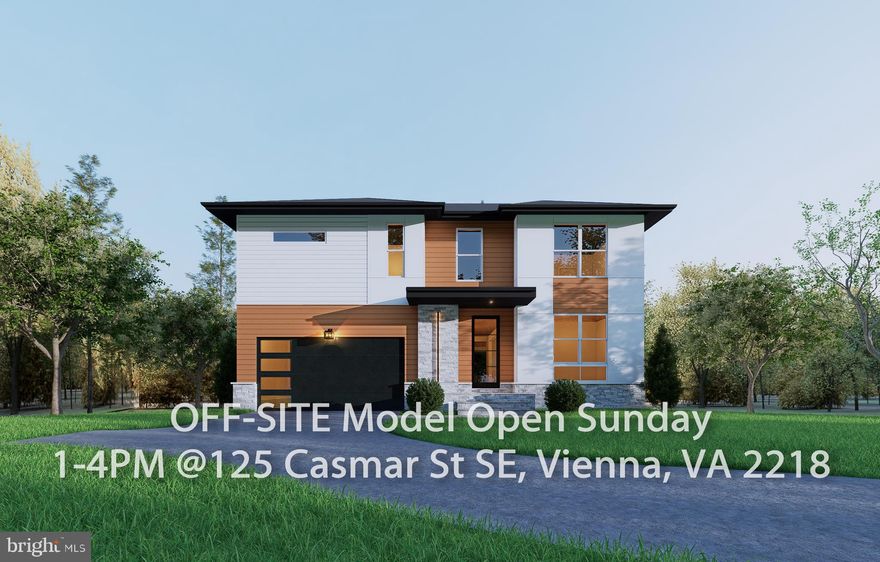 Builder is offering a $5,000 closing cost credit, plus an additional lender discount of 0.50% of the loan amount when using builder's preferred lender and title company. 
Off Site Model Home at 125 Casmar St SE, Vienna, VA 22180 @ 1-4pm on Sunday
Introducing 6645 Hallwood Ave, located in the heart of Falls Church, this property offers a prime location just minutes from downtown shops, dining, and entertainment. With easy access to major commuter routes and top rated schools, this home provides the perfect balance of suburban charm and urban convenience. Benefiting from a 9,964 sqft lot, and boasting over 5,100 sqft of living space across three levels, this residence provides a sanctuary of indulgence and entertainment. The wet bar, gourmet kitchen, adorned with high-end appliances, countertops, and elegant maple cabinets, beckons culinary enthusiasts. A deck extends the living space outdoors, perfect for dining and relaxation.

Crafted by Anchor Homes, this contemporary style abode exudes luxury at every turn. The primary suite indulges with a palatial closet, a decadent optional freestanding tub, and dual vanities. The fully finished basement is a haven of leisure, featuring an optional media room, optional wet bar, and a sprawling recreation area finished with luxury vinyl flooring. Each bedroom is appointed with its own walk-in closet, ensuring ample storage solutions for residents.

This home is offered at an exceptional price and features the Builder’s Platinum Package. Don't miss this opportunity to acquire a residence meticulously designed for luxurious modern living. Seize the chance to make 6645 Hallwood Ave your distinguished address in Falls Church.