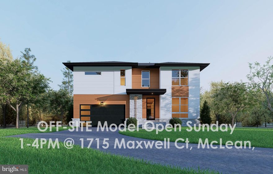 Builder is offering a $5,000 closing cost credit, plus an additional lender discount of 0.50% of the loan amount when using builder's preferred lender and title company. 
Off Site Model Home at 1715 Maxwell Ct, Mc Lean, VA 22101.
Introducing 6645 Hallwood Ave, located in the heart of Falls Church, this property offers a prime location just minutes from downtown shops, dining, and entertainment. With easy access to major commuter routes and top rated schools, this home provides the perfect balance of suburban charm and urban convenience. Benefiting from a 9,964 sqft lot, and boasting over 5,100 sqft of living space across three levels, this residence provides a sanctuary of indulgence and entertainment. The wet bar, gourmet kitchen, adorned with high-end appliances, countertops, and elegant maple cabinets, beckons culinary enthusiasts. A deck extends the living space outdoors, perfect for dining and relaxation.

Crafted by Anchor Homes, this contemporary style abode exudes luxury at every turn. The primary suite indulges with a palatial closet, a decadent optional freestanding tub, and dual vanities. The fully finished basement is a haven of leisure, featuring an optional media room, optional wet bar, and a sprawling recreation area finished with luxury vinyl flooring. Each bedroom is appointed with its own walk-in closet, ensuring ample storage solutions for residents.

This home is offered at an exceptional price and features the Builder’s Platinum Package. Don't miss this opportunity to acquire a residence meticulously designed for luxurious modern living. Seize the chance to make 6645 Hallwood Ave your distinguished address in Falls Church.
