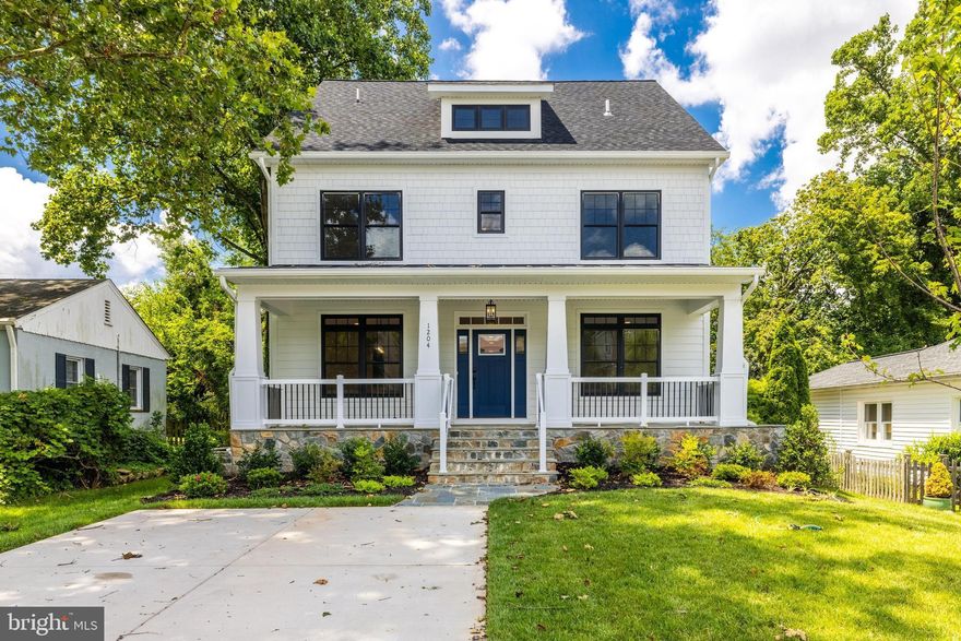 Modern Bungalow New Construction in North Arlington. Close to 66 and within walking distance to East Falls Church metro station. With over 5200 finished square feet, this beautifully appointed custom home boasts 4 finished levels and high-end finishes. The Chef’s open concept kitchen has a huge center island, KraftMaid cabinetry, quartz countertops and stainless steel appliances (KitchenAid, Sharpe) and a large Butler's Pantry and walk-in pantry. Solid oak, sand and finish in place hardwood throughout the main level and 2nd level. There are 3 bedroom's on the 2nd level including the Owner’s suite which has a large walk-in closet, luxurious bathroom, and a lovely, screened porch overlooking the backyard. Huge laundry room with cabinetry and a wash sink. The 3rd level loft has a den/sitting area, bedroom and full bathroom with a shower. The lower level has nearly 1500 square feet of finished space with a large rec room, wet bar, 2 additional bedrooms and full bath. Need storage? There is a 32' wide storage room under the front porch for all of your storage needs! Home is equipped with high efficiency systems, smart home technology and low maintenance materials. This beautiful home is a gem in a great location, don't miss it!