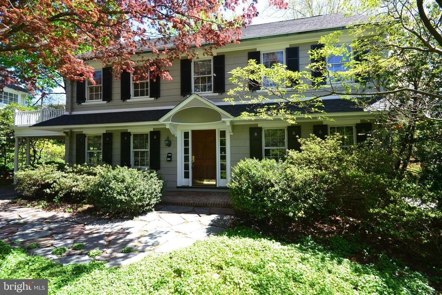 This very special home rests beautifully in an exceptional setting on highly sought after Lansdowne Court. The Classic Center Hall entrance is highlighted by a turned staircase featuring a grand Palladian window.  The spacious Formal  Living Room has a Fireplace flanked by French doors opening to  the Covered Porch.  A Special  Formal  Dining Room boasts a custom  built-in China Cabinet. There is a delightful  Butler's Pantry leading to the Gourmet Kitchen with Everything you might want beautifully arranged including a Breakfast Area with access to the Garden Areas surrounding the  very Private Porch and Patio. There are Hardwood Floors throughout! The  Basement includes a Full Bath, a utility area and large unfinished  work shop space.   There is also a fantastic upscale, very bright  Laundry Room with Marble Tile Floor and Outside Exit.  Second Floor is home to the  Main Bedroom with a beautiful  very custom private Bath , a bright  Center Hall Bath and three additional Rooms, one with Vaulted Ceiling and  gas fireplace. There are back stairs leading to the kitchen from this area.  This exceptional property boasts Geothermal Heat with Central Air.  Located just 15 minutes from Center City, the Airport and the Blue Route, Lansdowne, is a  charm filled Historic Village with Two Commuter Rail Stations And it is home to a Fabulous Symphony Orchestra and Folk Club, an Open Air Farmer's Market and many remarkable Art and Music Events! Move right in and enjoy your sensational new home! (Watch, out! The Historic Lansdowne Theater is in the process of being beautifully restored!)