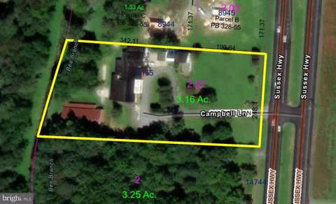 Photo of 9155 Campbell Lane, BRIDGEVILLE, DE 19933 (MLS # DESU2104300)