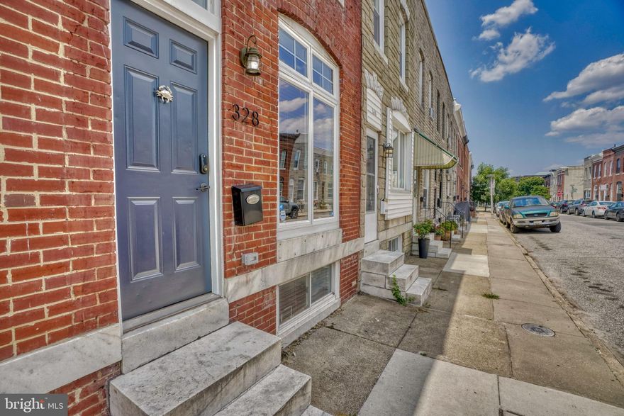 Welcome home to simply charming 328 S Bouldin.   Lovely tree lined street is just steps from one of the best parks in America this 2bed room 2 full bathroom home will check all your boxes without the hefty price tag!    This home is all about the classic details with modern living.  You will love the exposed brick and beams throughout and enjoy the thoughtful renovations and storage solutions this mindful homeowner has made.     Don't be fooled by this seemingly small footprint!    Home features plenty of living space, private dining, finished basement with full bathroom, private parking and more.   Second floor rear bedroom is perfect workout space or home office while basement can function as extra bedroom or entertaining space.  This is the perfect home for the buyer starting out or a no brainer for an investor looking to add to their rental portfolio.   Close to Hopkins, Canton, Fells Point, and easy commuter access to 95 and 895!