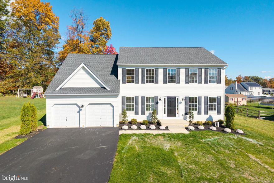 Welcome to 116 Cornwall Place — a beautiful newly completed home in the desirable Calnshire Estates community.

From the moment you step inside, you’re greeted by an inviting two-story foyer with a formal living room on one side and a private home office on the other — the perfect blend of sophistication and function. The back of the home opens into a bright, open-concept living space filled with natural light from abundant windows. The modern white kitchen features a large center island, sleek finishes, and functionality like a coffee bar with pot filler and pantry style cabinetry.  This space seamlessly flows into the family room, where a cathedral ceiling creates a dramatic and welcoming atmosphere around a cozy gas fireplace. On the other side of the kitchen, the dining space allows for entertaining with ease. Also on this level is a garage entry mudroom and laundry room for added convenience.

Upstairs, you’ll find four spacious bedrooms, including a luxurious primary suite with a private bath and  two oversized walk-in closets. A convenient second-floor laundry room and a stylish hall bath serve the additional bedrooms.

The finished basement offers exceptional bonus space with high ceilings — perfect for a media room, gym, play area, and more.

The yard completes this home. With a large level space for future outdoor entertainment, its the cherry on top of this stunning home.

A perfect balance of modern comfort, spacious design, and prime, peaceful location — 116 Cornwall Place truly has it all.