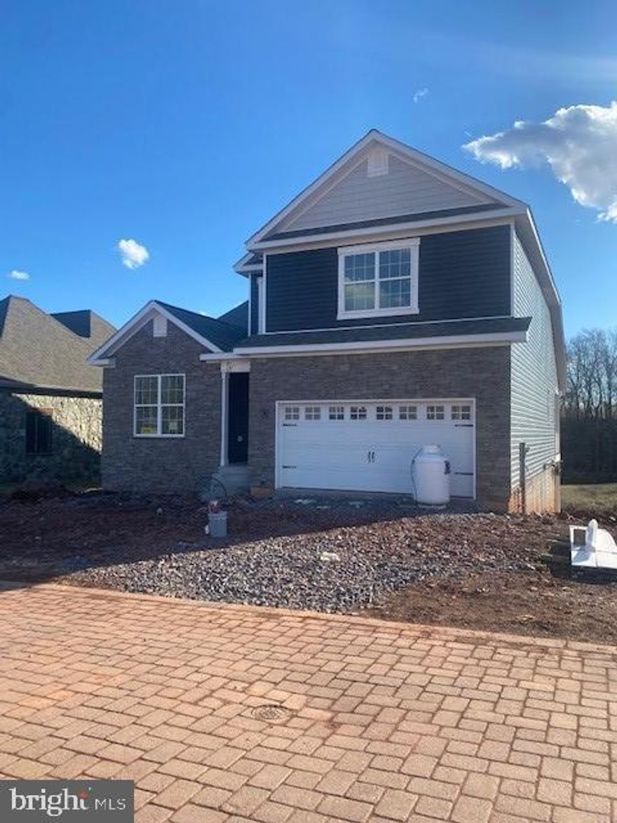 NEW HOME -APRIL CLOSING!!! This Juniper sits pleasantly on a quiet cul-de-sac.  This spacious 5 bedroom/4 bath home and is loaded with many appointments to include smart home technology, gourmet stainless steel kitchen to include wall oven, gas cook top, gleaming quartz countertops, coastal gray upgraded cabinet package in the kitchen, huge island with plenty of seating and oversized pantry.  The most-desired open-concept kitchen leads you to your family room and breakfast area as gathering space-perfect for entertaining.  Relax and enjoy a cup of tea on your covered porch and enjoy the picturesque wooded views of stream and waterfall.  Rest tranquilly in your spacious main level owner’s suite with upgraded bath to include a comfort height vanities, coastal gray cabinets and quartz counters.  Storage is bountiful in the walk-in closet.  For the owner’s convenience the laundry room in on the main level.  An additional spacious bedroom on the main level may be used as you wish-a bedroom/home office/hobby room with two additional over-sized bedrooms on the upper level and a 5th bedroom in the basement.  Tuck-away for the evening in the finished basement rec room which happens to be a walk-out with bountiful natural lighting . Life will be easy with lock and go lifestyle as most of the exterior maintenance is handled for you!  The Links at  Gettysburg is a premier amenity rich golf course community- enjoy a day sunning near the swimming pool, play a round of tennis, enjoy a sunrise on the walking trails, host gatherings at the community club house.  What’s for lunch/dinner?  No problem, on site dining is available.  Of course there is GOLF!!!  We look forward to welcoming you to your new home and to the D.R. Horton family!

*Photos for viewing purposes only*