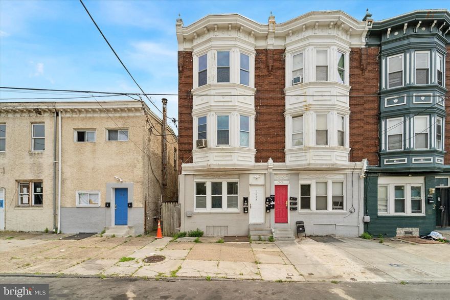 Fully renovated quadplex with shared roof deck  in Southwest Philadelphia just minutes from the Airport and I95. Welcome to this beautifully renovated quadplex offering a perfect blend of modern design, comfort, and investment potential. This turn-key property features four fully updated units, including three spacious 1-bedroom/1-bathroom apartments and a large 3-bedroom/1-bathroom unit, ideal for owner-occupants or savvy investors. Each unit boasts brand-new finishes throughout, including contemporary kitchens with stainless steel appliances, new cabinetry and quartz countertops. Bathrooms are tastefully upgraded with modern fixtures and vanities. The entire building has been renovated from top to bottom, ensuring a low-maintenance investment. Tenants love the shared rooftop deck, offering sweeping city views and a perfect spot to relax or entertain. Located on street with easy access to public transportation right outside your front door, major highways, local restaurants, grocery stores and shops. This property is perfect for owner occupant or adding to your portfolio