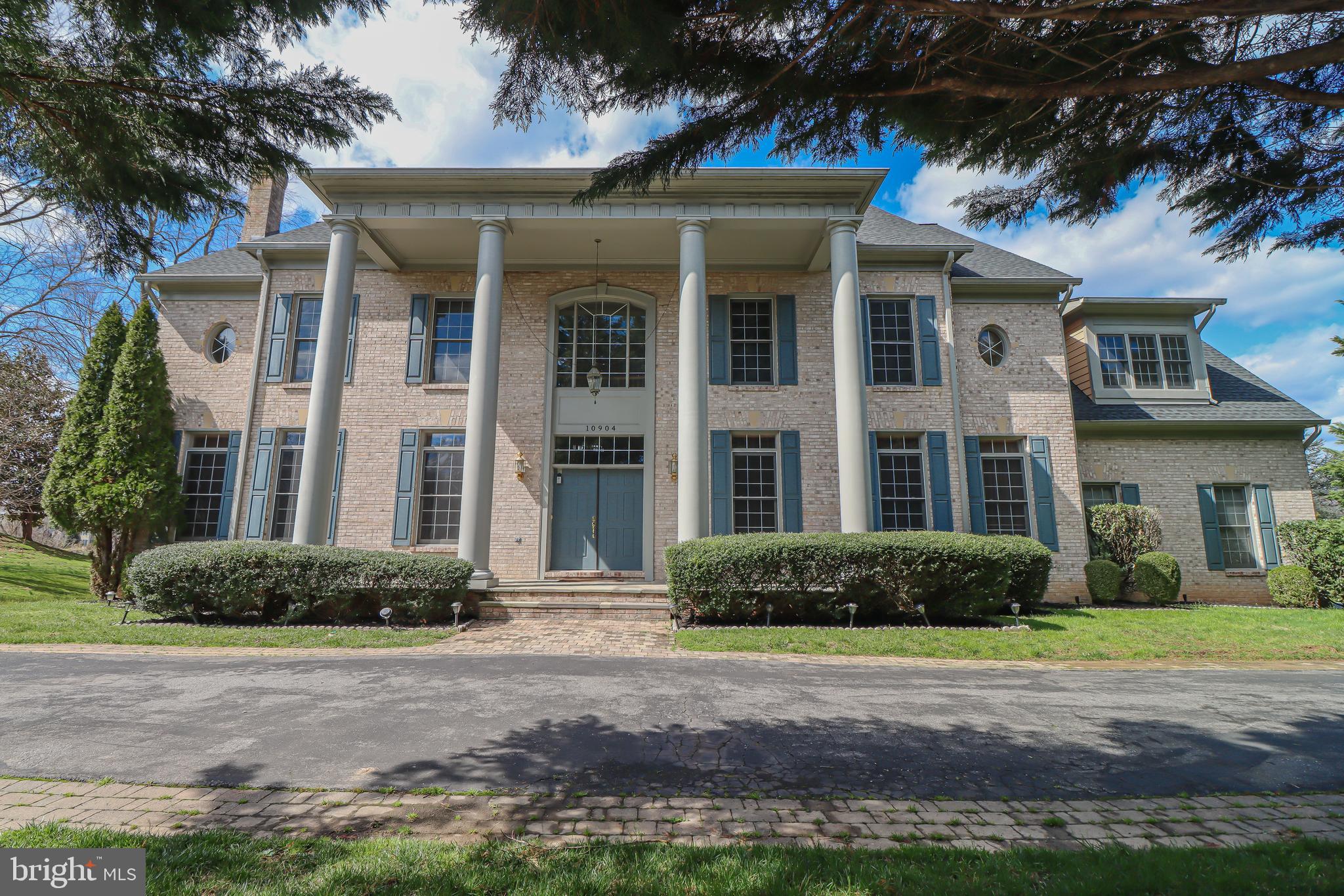 Welcome to this elegant residence, this home is a must see! An attractive, all brick, colonial sited on two acres of land. Home has a dramatic two story foyer with sweeping staircase, generously proportioned rooms including a formal living room & dining room, gorgeous updated kitchen with center island that includes stainless steel appliances, Calacata Laza quartz countertops. Home has fabulous natural light pouring in. The second level provides a large owners' suite with sitting room, two walk-in closets, large bathroom; three additional bedrooms all with full baths. It doesn't end there. Please follow the steps up to the next floor to discover two other bedrooms and another full bathroom.
Fully finished, walk-out lower level with a perfect in-law suite, plus an oversized recreation room. Spacious backyard features a Trex deck and stone patio perfect for outdoor entertainment. Two acres of beautiful landscape that extend all the way to the wooded area. Within close proximity to the C&O Canal access, I-495, I-270, the River Road corridor,  minutes away from Potomac village, close to all shopping needs! Luxury at its finest!