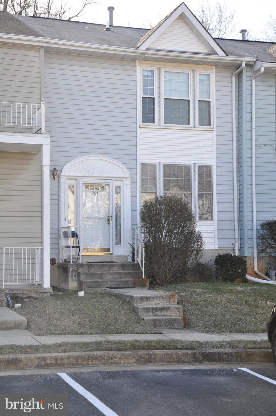 Wonderful 3 bed 2.5 bath townhome available for rent in desirable community.     Featuring sunken living room that opens to deck, master suite w/attached bath, spacious finished basement and more. Home backs to woods for added privacy. Quiet location and conveniently located to shopping, commuter routes and more.