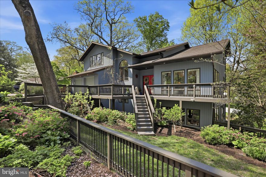 Welcome to 137 E Woods Drive, a 4,142 sq ft residence nestled on a wooded half-acre lot just 2 miles from the heart of Lititz. Featuring 77 windows that fill the home with abundant natural light, this home offers three levels of finished living space with extensive recent upgrades along with a whole house sound system.
A grand two-story foyer welcomes you with Pella French entry doors with leaded Tuscan-style glass and a striking staircase accented by custom ornamental iron balusters. Rich cherry hardwood flooring runs throughout the main living areas, bedrooms, and office. Updated high-end chandeliers, sconces, and ceiling fans add a refined finish across all three levels. 
The light-filled vaulted living room offers a spacious setting for gathering or relaxing. It flows seamlessly into the formal dining room with access to upper level deck. The chef’s kitchen is well-appointed with abundant cabinetry, granite countertops, a multi-tier island, pantry, premium Electrolux appliances including a newly installed tile backsplash. Additional features include wine storage and a built-in sound system. The kitchen opens to the family room with soaring ceilings, expansive windows, and a floor-to-ceiling stone fireplace with a new gas burner. 
Pella French doors lead to the newly constructed two-story wraparound Trex decks, complete with multiple staircases, custom powder-coated pilasters, and matching gates. A portion of the upper rear deck is covered by a custom-built roof with aluminum-wrapped finishes, creating a versatile outdoor living space. 
The main-level laundry room has been upgraded with stainless steel washer and dryer, custom cabinetry and a Kohler Karbon faucet. 
Upstairs, the primary suite features vaulted ceilings, large windows with updated blinds, and a spa-like bath with hand-cut marble finishes, radiant heated floors, soaking tub with freestanding faucet, walk-in shower, dual vanities, and custom walk-in closets with built-ins. A secondary bedroom offers a walk-in closet and en-suite bath with dual vanities and a tub/shower combo, while a spacious private office with French doors completes the upper level. 
The fully finished walk-out lower level offers complete living space with a main living area featuring tray ceilings, new designer carpet, recessed lighting, TV sound system, and a floor-to-ceiling stone fireplace with a new gas burner. The lower-level kitchen includes granite countertops, ceramic tile flooring, illuminated cabinetry, and a built-in wine fridge, freezer, oven, and sink, with French doors leading to the deck and backyard. 
A versatile bonus room serves as a home theater, gym, or wellness retreat and has a brand new Sunlighten infrared light therapy basswood sauna for four, complete with stereo and a dedicated 220-volt line. Enjoy new built-in closets and a complete projector-sound setup by Edge-Up Technology. 
This level also includes a full bath and two bedrooms with walk-in closets, ceiling fans, bright windows, and crown molding.
The grounds feature new mature landscaping and a professionally cleaned creek lined with natural stone and a custom-built solar-lit bridge. Additional upgrades include a redone storage/potting shed with a new roof. Two flagstone patios, paver walkway, and a solar-lit boardwalk create a cohesive outdoor retreat. 
Enjoy a newly finished storage room under the deck and a custom front yard fence designed for style and functionality. 
Major system upgrades include two Bosch Premium HVAC furnace systems and condensers, a Navien hot water system, upgraded electrical panel, radon mitigation system, serviced water softener, and a restored whole-house Generac generator. Exterior updates include new copper and security lighting, additional water spigots, and painting of the home and shed. 
Additional highlights include an oversized two-car garage with a new epoxy-coated floor and a decorative concrete and stone driveway. 
Schedule your private tour today!