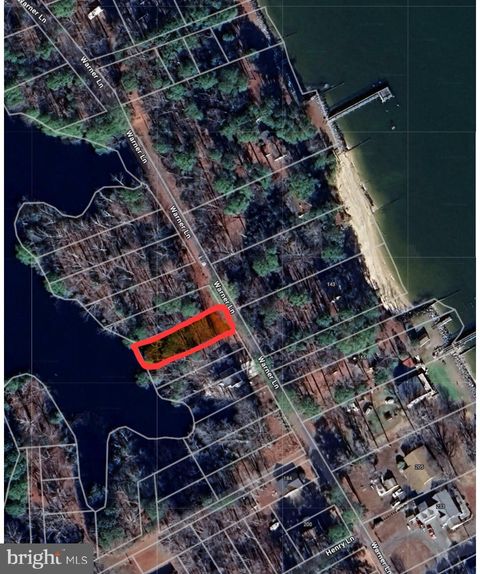 Vacant Land For Sale - Warner Ln<br/> HAGUE, VA 22469