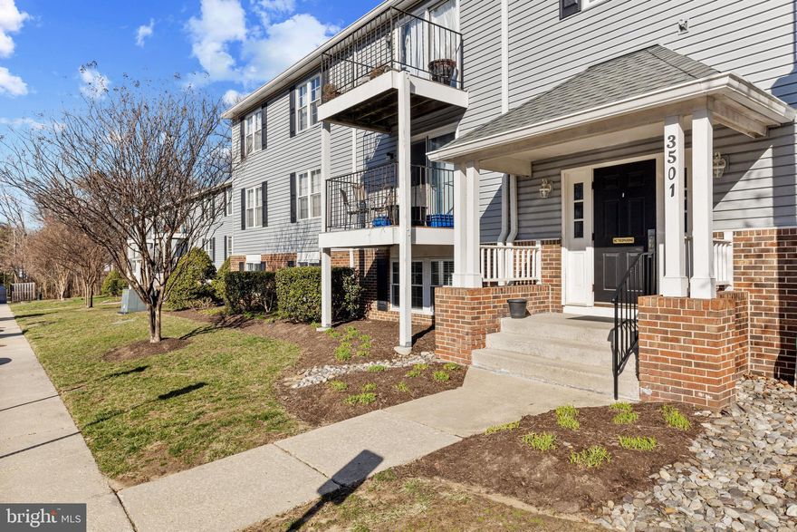 Welcome to this adorable ground floor condo in the highly sought-after community of Chesterfield which backs into woods for added privacy!  This spacious 2-bedroom, 1-bath condo is ONE YOU DON'T WANT TO MISS!  BRAND NEW carpet (2025), kitchen and bathroom renovations (2020), as well as a newer hot water heater (2020) makes this an incredible investment at an unbeatable price.  The home features two generous-sized bedrooms, including a walk-in closet in the primary bedroom, as well two additional generous-sized closets.  Beyond your front door, enjoy the amenities, including two pools, a tot-lot playground, a basketball court, and a tennis court—perfect for relaxation and recreation.  Located just minutes from major highways, this home offers an easy commute to Annapolis, Baltimore, and Washington, D.C.  Enjoy the convenience of nearby shopping, dining, and entertainment while still having quick access to work and city life.  Don’t miss this incredible opportunity—schedule your showing today!