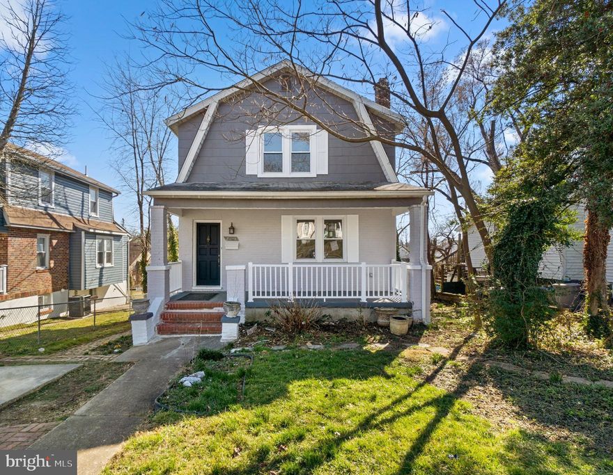 Enjoy this striking upgraded Craftsman Cape Cod in Hamilton Heights boasting a full renovation with historic charm, covered front porch entry, original hardwood floors throughout, stained glass windows, new HVAC, plumbing, and electrical. An elongated covered front porch entry welcomes you inside, where you find a quiet living room and an open dining room adjacent to the upscale kitchen. Ready to create your favorite recipes, the newly redone kitchen, soft close Shaker white cabinetry, quartz counters, subway tile backsplash, stainless steel appliances, and a walkout to the deck, brick patio, and fenced backyard, with a large garden shed. Main level owner’s bedroom is filled with natural light with a bath. Retreat to the partially finished lower level highlighted by a rec room with n industrial ceiling, a laundry room, a half bath, extra storage, and a walkout to the backyard. Ideal location near Hamilton shops, restaurants, downtown, and more! Welcome Home!