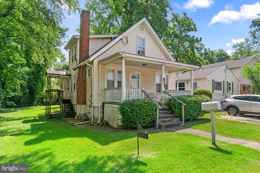 Back on the marketing. Financing fell through. AS IS Sale. No FHA or VA. 
Diamond in the rough in need of the right touch. Great lot; large backyard, nice porch, two driveways, and nice curb appeal.