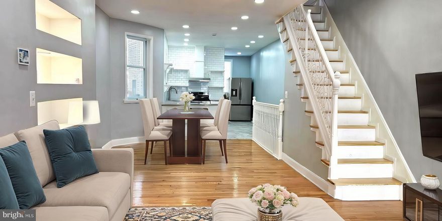 Deal of the month!!
Welcome to 6351 Greenway Ave a beautifully fully rehabbed residence located on a picturesque block in the heart of Southwest Philadelphia. This inviting 3-bedroom, 2-bath home is perfect for anyone looking for modern comfort and style. .As you step inside, you'll be greeted by a spacious open living area that seamlessly flows into a contemporary kitchen, complete with stunning granite countertops and sleek stainless steel appliances. Whether you're hosting a cozy dinner or a lively gathering, this space is designed for both functionality and enjoyment. Step outside to discover a clean, well-maintained backyard, ideal for soaking up the sun, entertaining guests, or hosting memorable BBQ parties. The second floor features three generously sized bedrooms, each providing ample space and comfort, along with a modern full bath. Throughout the home, beautiful new hardwood floors make for easy maintenance while adding a touch of elegance. The clean basement offers laundry hookups, providing convenience and additional storage space. Enjoy the comfort of a new central air system to keep you cool during those warm summer months. Located just 20 minutes from downtown and 15 minutes from the airport, this home offers excellent access to public transportation and major highways, making commuting a breeze. With all these features, this home truly has everything you desire. Don’t miss out on this exceptional opportunity—schedule a showing today and see for yourself why this is the perfect place to call home. Ask about our 1-year home warranty for peace of mind!