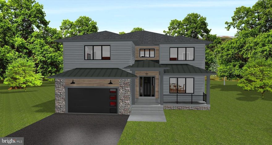 Haycock ES • Longfellow MS • McLean HS
2003 Meridian Place is a brand-new 7-bedroom, 6.5-bath modern prairie home offering 6,500+ finished square feet on a .28-acre lot. Expected delivery: Spring 2026.

Built by local builder Omni-Metro Development LLC, the home features a practical, modern layout. Buyers may customize select finishes through January 1, 2026. The exterior includes Hardie-plank siding, stone accents, and a covered front porch.

Inside, the main level offers 10-foot ceilings, 6” European white oak flooring, separate formal living and dining rooms with tray ceilings, and an open flow through the kitchen, breakfast area, and Great Room. The kitchen includes a Fisher & Paykel cooktop, Café appliances, quartz counters, a large island, and a walk-in pantry, leading naturally into the Great Room with natural wood beams and a gas fireplace. A Trex deck extends the living space outdoors. A main-level office/bedroom with a private bath and walk-in closet provides flexibility.

Upstairs, the primary suite includes two walk-in closets and a bath with a stand-alone tub, oversized shower, and dual-sink vanity. Four additional bedrooms each have walk-in closets; two offer private en-suite baths and two share a Jack-and-Jill.

The finished lower level includes a large recreation room with a wet bar, an exercise room, a separate media area, a private bedroom with a full bath, and ample storage.

Additional features include a 2-car garage, mudroom with built-ins, and a second-floor laundry room. The home is close to Tysons, major commuter routes, dining, shopping, and entertainment.

Photos are from a recently completed Omni-Metro Development project and reflect comparable finishes.
Contact the listing agent for details or to schedule a private tour. Please do not walk the construction site without an appointment.