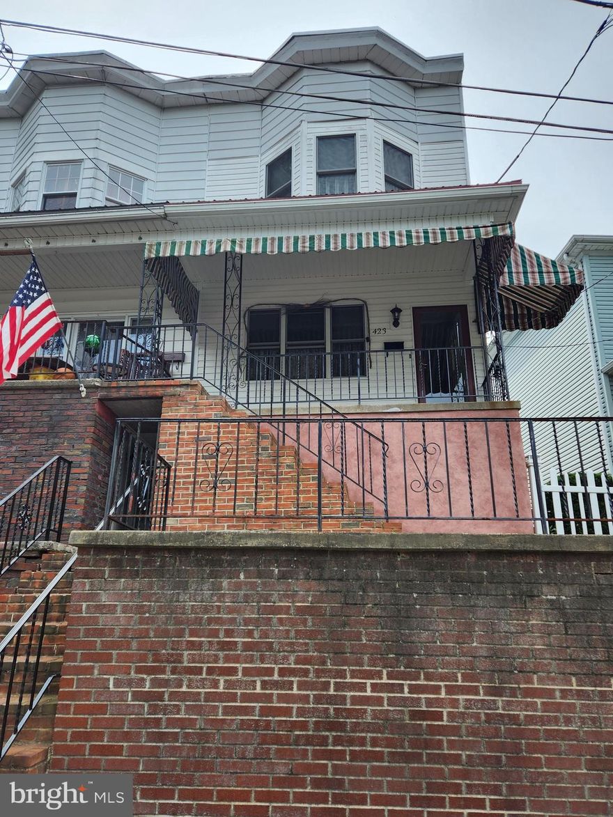 Well maintained and updated 3 bedroom, 1 full bath property in the Greenwood Hill neighborhood of Pottsville.  Large Living/Dining room and kitchen on the first floor. Three bedrooms with built in storage and a full bath on the second floor.  All new Pella and  Andersen windows. Remodeled bathroom. Ceiling fans throughout.  Home has a front porch, rear 8 x 12 Trex deck,  and a paver patio with built in ground lighting. Additional side yard lot included with sale, parcel # 68-21-0374.001