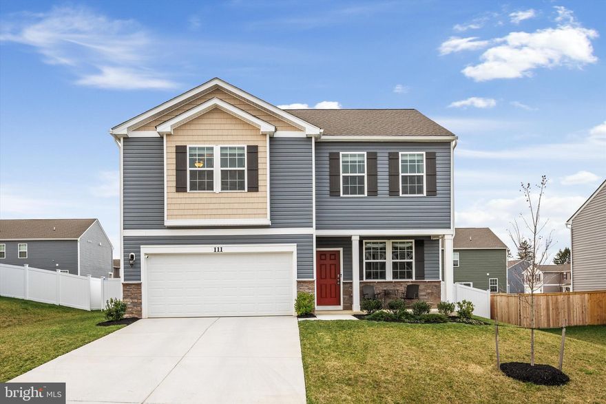 Nestled in a desirable community, this meticulously crafted home offers a luxurious retreat with modern sophistication. Conveniently situated just off Routes 9 & 340, commuting is a breeze, providing easy access to nearby destinations. Enjoy the best of both worlds with close proximity to downtown Charles Town, WV, and Harpers Ferry, WV, where charming shops, dining, entertainment, and outdoor adventures await. Step into the inviting ambiance of the open-concept kitchen, adorned with granite countertops and stainless-steel appliances, where culinary delights are a daily indulgence. The fully fenced backyard, set on a spacious lot, beckons for outdoor gatherings and tranquil relaxation. This move-in ready residence boasts spacious bedrooms, including a stunning primary suite with a beautiful ensuite, providing a haven of comfort and style. A versatile bonus room on the main floor adds flexibility, ideal for a home office or additional living space. Experience luxury upgrades throughout, from a sleek glass shower door to a premium vinyl privacy fence and an electric car charger in the garage, ensuring a lifestyle of convenience and distinction. Don't miss this opportunity to call this exquisite property home!