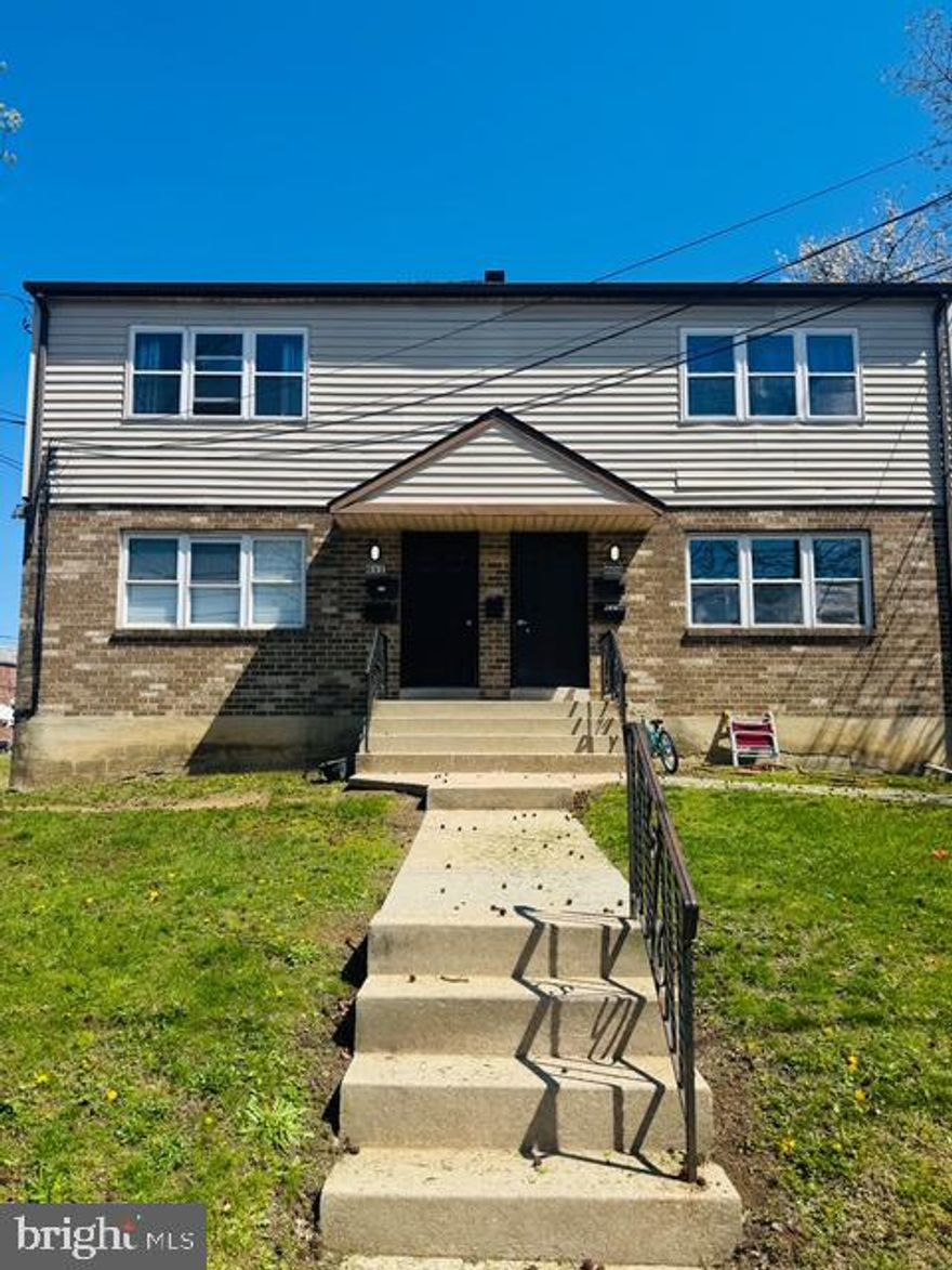 Welcome to this beautifully renovated first-floor 2-bedroom, 1-bath apartment located on a quiet, picturesque street in Glenolden. Designed with both comfort and style in mind, this home offers a bright and airy open floorplan that’s perfect for everyday living and entertaining.

Enjoy year-round comfort with central air and heat, and the convenience of private in-unit laundry. The sleek, updated interior includes generously sized bedrooms with ample closet space, giving you plenty of room to spread out and stay organized.

This inviting apartment offers a great balance of modern upgrades and cozy charm—all in a prime location close to shopping, dining, parks, and public transportation.

Tenants pay electric and $50/month for water (flat fee). Pets considered, $35/month
One off street parking spot per unit on academy.