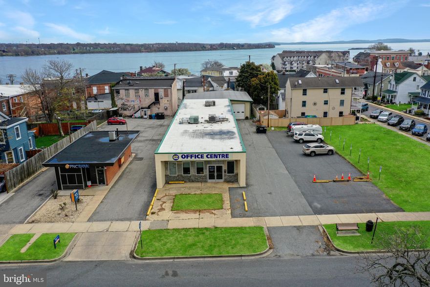 Two (2) adjoining RB Zoned parcels (Tax ID No. 06-028969 and 06-009395) - a total of 0.40 acres improved with a 7,444 sq. ft. flex use building (currently Office Centre) at the corner of Union Avenue and Green Street in the heart of the Historic Havre de Grace Business District.  Susquehanna River view and less than 3 blocks to the waterfront.  To be offered for sale at Public Auction on Wednesday, June 3, 2026 at 12 Noon. The list price is the suggested opening bid and not the anticipated sale price.  $ 25,000.00 Contract Deposit required. No Buyer's Premium! Settlement by July 17, 2026.  No Pre-Auction Contracts. The existing printing and office materials, supplies and equipment are available for purchase before, during, and after the auction.  The building will be cleared of personal property at Settlement. Please see the MLS documents for detailed brochure, auction terms, and auction contract.