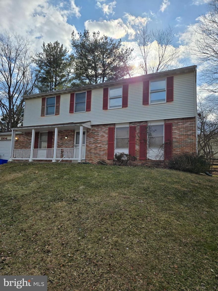 Charming 4 bedroom, 2.5 bath detached home at the end of a quiet cul-de-sac. The main level features a center hall entrance, formal living room, eat-in kitchen, dining room, family room with brick fireplace, and a powder room. The upper level has 4 ample bedrooms, a full hall bath, and a private owner's bath. The lower level adds a finished recreation room and utility room. There's an attached garage with driveway as well, and the rear yard is fenced. Ridgeview Middle School is at the end of the street, and Quince Orchard High School and shopping is a mile down the road. All of the convenience with all of the peace and quiet. The location is fantastic. Opportunity is knocking, open the door!