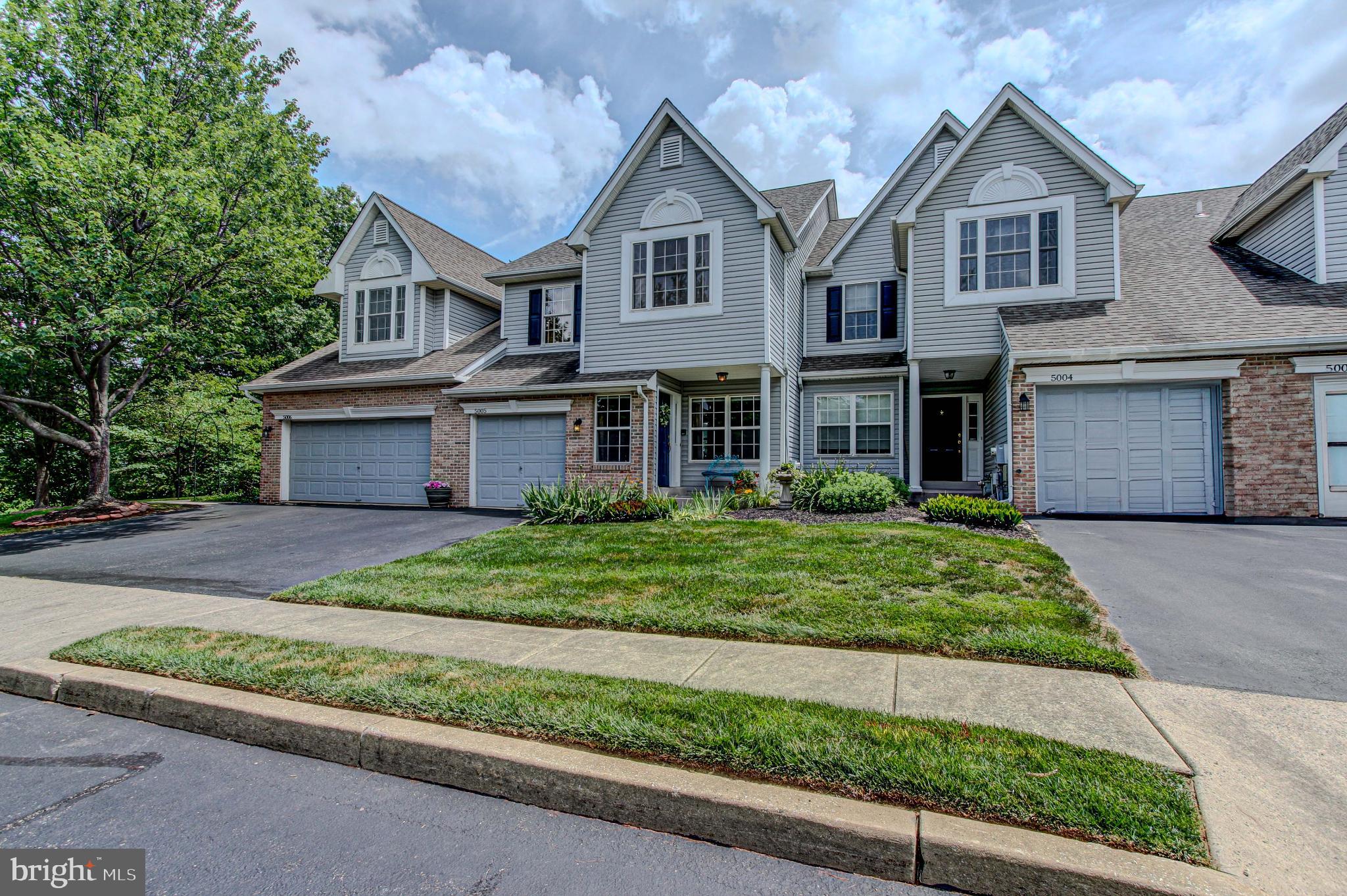 Welcome to 5005 Rose Court, nestled in the desirable townhome community of Providence Greene! Offering nearly 2,000 square feet of living space, this beautiful 3-bedroom, 2.5-bath home is the perfect blend of modern amenities and classic colonial charm. Tucked away on a quiet cul-de-sac, it offers the peace and privacy you’ve been seeking.
Step inside the expansive main level, where you’ll find 9-foot ceilings, newer flooring, elegant crown molding, recessed lighting, and a warm and inviting open floor plan. The light-filled living room is gracious and perfect for entertaining. This space flows seamlessly into the adjacent dining room which is adorned with crown molding and is the ideal setting for gatherings with friends and family.
The spacious, eat-in kitchen is bright and functional, opening to a private rear deck framed by a privacy fence and overlooking mature trees and beautifully landscaped grounds. Just off the kitchen, the airy two-story family room boasts a dramatic wall of windows and a cozy gas fireplace—just imagine hosting game night or celebrating special occasions here with loved ones!
Upstairs, you’ll find three generously sized bedrooms, two full baths, and the convenience of a second-floor laundry. The sun-drenched primary suite features soaring vaulted ceilings, a separate dressing area flanked by two large closets (including a walk-in), and an ensuite bath complete with double sinks and a luxurious soaking tub.
Downstairs, the semi-finished basement offers incredible potential—just add your choice of flooring to transform it into a home office, gym, or playroom. A separate bonus room with elegant French doors adds flexibility and extra storage space.
Community amenities include a refreshing swimming pool and a tennis court, perfect for an active lifestyle- and there's so much more! Just minutes from Evansburg State Park, you’ll enjoy access to scenic trails, open play fields, picnic areas, a golf course, and the tranquil beauty of a nature preserve—all within a 10-minute drive.
Whether you’re seeking an active lifestyle or peaceful weekends, this community truly offers the best of both worlds. With excellent schools and conveniently located to routes 202, 422 and nearby shopping, restaurants and movie theatre at nearby Providence Town Center , this location is a truly wonderful place to call home. Come experience the joy of living in a community that values connection and tranquility—don’t miss the opportunity to make this delightful townhome your own