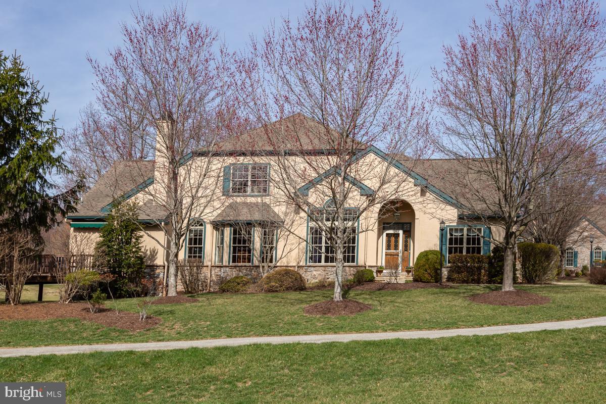 Welcome to this charming 3-bed, 2-full, 2-partial bath Buckingham III model in the highly-sought after Hershey’s Mill 55+ community! 1750 Zephyr Glen Court is a rare gem, with a spacious loft and two private decks overlooking the picturesque pond and surrounding green vista; there's nothing else quite like it in the neighborhood. Experience low-maintenance, blissful living with amenities that include a Community Center, library, pool, tennis courts, pickleball, wood shop, walking trails, and, of course, the nearby golf course and clubhouse.
The covered entrance opens into the gracious foyer, where you’re greeted by a sun-drenched atmosphere, thanks to the many large windows throughout the home. The open-concept floor plan ensures great flow from one room to the next, perfect for entertaining. The kitchen is incredibly spacious, with a center island providing much-needed counter space. The family room provides additional living space and includes sliding door access to the rear deck, the perfect place to admire your view of the Hershey’s Mill Pond just across the way. The primary suite includes walk-in closets, cathedral ceilings, and an en suite bathroom, with its own private balcony to take in the scenic surroundings. With two additional bedrooms and a hallway full bathroom on the main level, this home has all the space it needs for your family and guests. The second level loft provides added room for an additional bedroom or office space, with its own powder room connected. The unfinished daylight basement is the perfect blank canvas waiting to be customized into additional bedrooms, a hobby room, home gym, or added storage space. A home like this does not become available often- take advantage of this opportunity!
Hershey’s Mill is a highly sought-after 55+ community, pairing low-maintenance living with unbeatable amenities including a library, pool, tennis and pickleball courts, walking trails, and a woodshop. Membership at the well-regarded Hershey’s Mill Golf Club is also available with an added fee.