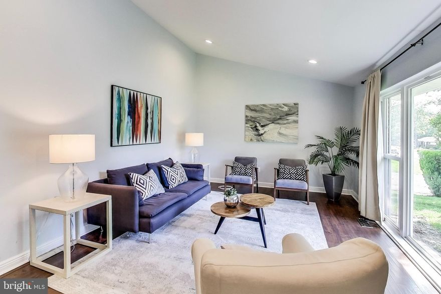 Welcome! This charming 3 bed, 2 bath home located in the desirable neighborhood of Rose Hill is now available. This lovely home boasts high ceilings, recessed lighting, hardwood floors, a large backyard, thoughtful updates throughout, renovated bathrooms and more! Upon entry you are met with an open floor plan including the sun-soaked kitchen and living room. The modern kitchen features stainless steel appliances, white subway tile, and plentiful cabinet storage - easily entertain guests while cooking! On the second level you will find 3 bedrooms and 2 beautiful bathrooms. On the lower level you have the laundry room and fully finished basement which can be used for a potential tv room/recreation area, exercise studio, or home office- options are endless. Access the backyard through the kitchen. Take advantage of your outdoor oasis by grilling out, playing games, or enjoying your summer cocktails. Additional storage offered in the shed outside. Conveniently located near the Kingstowne Shopping center & major roads and highways. Minutes from beautiful and historic Old Town Alexandria. All square footage and dimensions, though compiled from sources deemed reliable, are estimates.