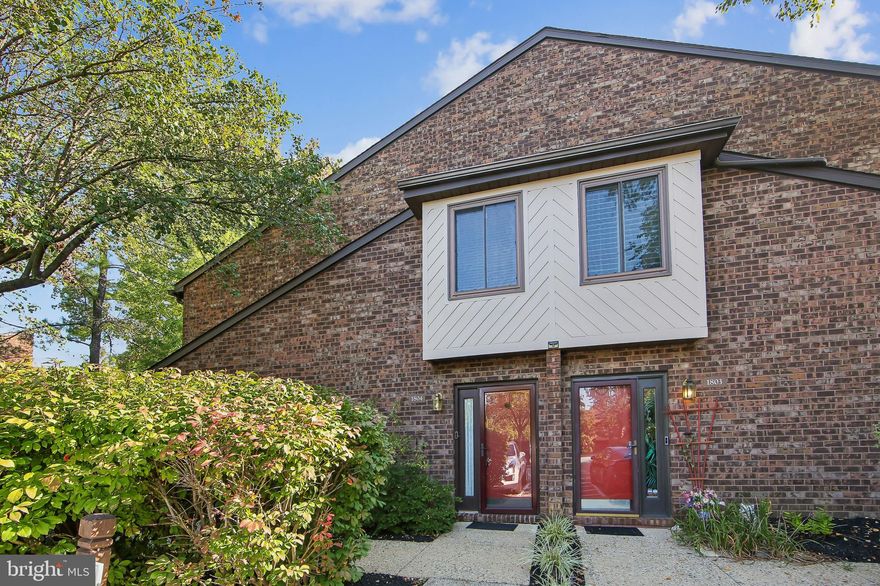 Wonderful opportunity to own this beautifully updated first floor two bedroom condominium in the highly sought after Mountain View community of beautiful Chesterbrook. Freshly painted and brand new flooring throughout. This pristine home is in perfect move-in condition. No steps at all! Park directly in front of the home and step right in. The foyer entrance opens into the large living and dining room area , crown molding, a gas fireplace and expansive sliding glass doors leading to a lovely patio area. The updated kitchen offers updated raised panel cabinetry, granite countertops, a stainless steel sink, recessed lighting, tile backsplash and an open pass through to the living room with a convenient breakfast bar. The spacious primary suite features three huge closets with abundant storage and a ceiling fan. The primary bathroom is handicap accessible featuring a tiled sitting bench and grab bars. An additional nicely sized bedroom/den/home office, full hall bathroom and spacious laundry room with cabinetry complete this wonderful home. The patio is the perfect place for outdoor grilling, dining and relaxing. Two outdoor storage closets. Enjoy maintenance free living at its absolute best, all on one level. An ideal home in perfect condition with NO STEPS. Close to Chesterbrook Plaza, Wilson and Valley Forge parks plus the shopping, restaurants, corporate centers and trains of the Main Line. Located in the top-ranked Tredyffrin-Easttown School District.