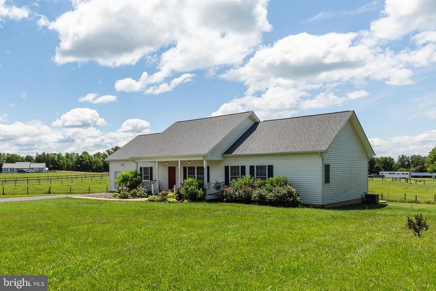 2015 Custom built JD Eicher rambler on beautifully maintained 2+ acre lot. This home showcases an open concept with one level living. One of the best features is the pastural views seen from every window and highlighted from the covered front porch, screened in back porch & large rear deck.   It is fully fenced with with a security gate.  A paved driveway leads to the attached garage.  Upon entry, you are greeted by hardwood floors and a large foyer, a den on the left and a formal living room on the right.  Gourmet kitchen has granite counter tops, stainless steel appliances, soft-touch cabinetry, e-desk, recess lighting and a double oven.  Mud room has LG appliances, a large walk-in pantry, a slop sink and space for an extra fridge or freezer.  A long hallway leads to 2 bedrooms, a guest bath and an owner's suite that has a large walk-in closet, double vanities, soaking tub and tiled shower stall. Home sits on a 6' high crawl space.  Lakota Rd is a scenic drive easily accessible from Rte 29 and close to Rtes 211 & 229.  Minutes from the property is a brewery, wineries, Fauquier Country Club, South Wales Golf Club  and the to-be-built Clevenger's Village. A short drive to Old Town Warrenton and downtown Culpeper,  you will fall in love with this location. This truly is a house you can call home. BONUS:  NO HOA & COMCAST INTERNET.