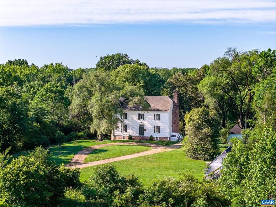 White Plains is a beautifully restored and updated late Georgian era home, circa 1786, with Colonial Revival elements, dating to the early 1940's. Purchased in 2013, this truly elegant and very handsome home has been lovingly restored and updated with modern amenities so sought after today. The finished English Basement features a fabulous chef's kitchen with high end appliances, including double ovens, wolfe gas range, copper wrapped counter tops, gorgeous lighting, lux fixtures and finishes, porcelain farm sink, fabulous adjoining dining room with fireplace makes for the ultimate entertainment space for family and friends, basement level laundry, large pantry, utility room and a spacious full bath with shower. Main Living level features a truly elegant center hall with unique original double doors at each end that open to reveal lovely views of the gardens, towering magnolias and early terraced lawns. The bright, light filled Living room is a gracious space that is both sumptuous and serene. Primary Br features en-suite bath, fireplace & walk-in closet. 5 fireplaces throughout. So many amenities. 30 minutes from Fredericksburg. Convenient to DC, Richmond and Williamsburg.,Painted Cabinets,White Cabinets,Fireplace in Basement,Fireplace in Bedroom,Fireplace in Dining Room,Fireplace in Family Room,Fireplace in Master Bedroom,Fireplace in Study/Library