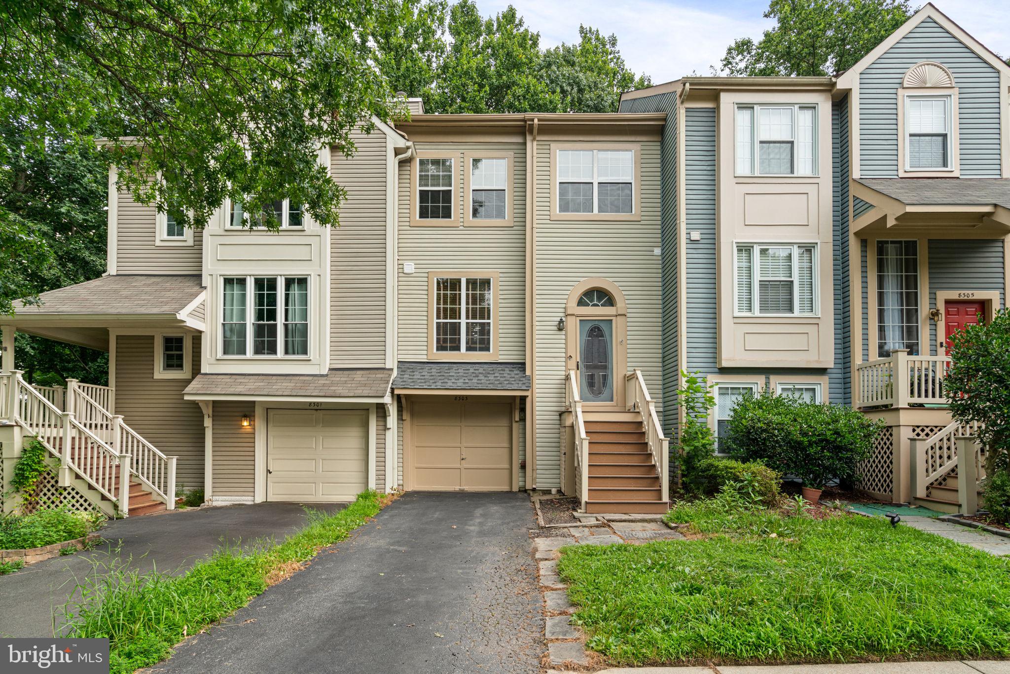 3 BR | 2 Full & 2 Half BA | One-Car Garage Townhome with Extended Driveway FOR RENT!
Tucked away at the end of a quiet cul-de-sac and bordered by serene woods, this beautiful garage townhome offers the perfect balance of privacy and style. Step inside to a dramatic two-story living room with a wall of windows that frame peaceful wooded views. Built-in shelving and a sliding glass door lead to a spacious deck—ideal for entertaining or enjoying a quiet moment in nature.
The large eat-in kitchen and two cozy fireplaces throughout the home add warmth and charm. Upstairs, the primary suite features a unique loft area—perfect for a home office, reading nook, or peaceful retreat. The fully finished walk-out basement offers additional living space with access to a second private deck.
Conveniently located just minutes from shops, dining, and major commuter routes, this home offers easy access to military bases, Metro stations, the VRE, and is a short drive to Old Town Alexandria and Washington, DC. Don’t miss your chance to live in a peaceful setting with unbeatable proximity to everything!