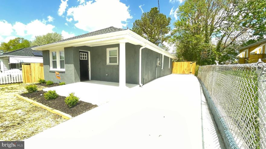 Back to the market due to Financial Contingency!...Just remodeled Rancher house, 5 bedrooms, and 3 beautiful bathrooms, single-family home, rare to find a detached house in Cherry Hill.  3 bedrooms on the main level, kitchen with granite countertops and stain steel.  Has a huge main bedroom with access to the backyard.  Completely finished basement with 2 rooms, bathroom, and laundry room.  Come to see, will not last; perfect for a big family.  Just check the pictures and you will be in love with this gem.