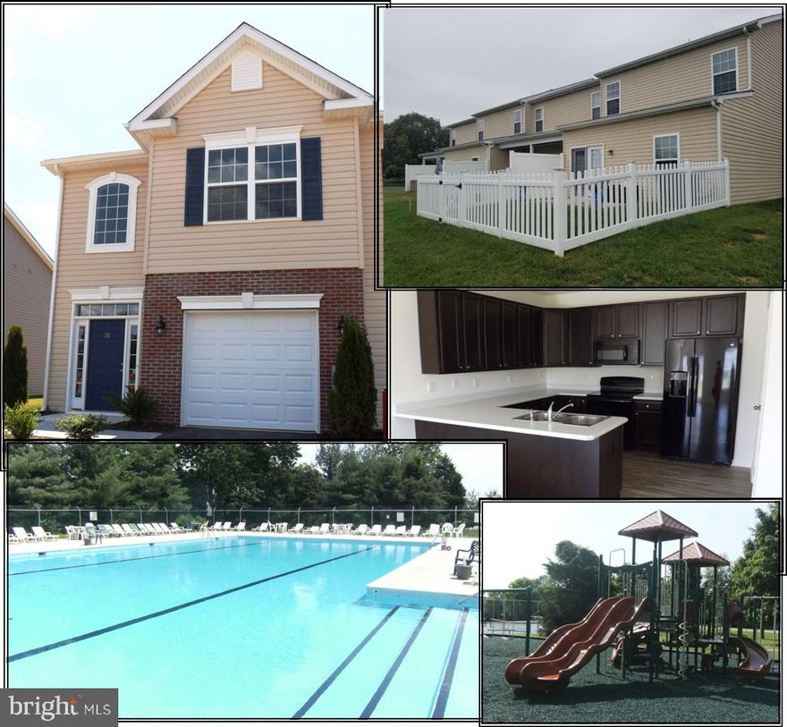 Wonderful 2 level carriage home in Spring Mills, owner pays annual HOA, tenant has the enjoyment of the pool, tennis, picnic area, tot lot, and nature trail.   Applications are completed on line, $55 app fee for everyone over the age of 18 residing in the property.  First months rent and Sec Dep are due at the signing of the lease.  Fenced rear yard, pets case by case rent increases to $1800 a month with a pet.