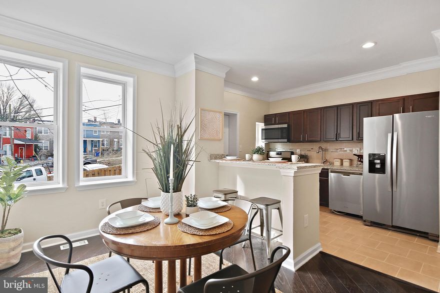 Welcome to 3411 W Franklin st a stunning and completely remodeled home located at  in Baltimore City. This home qualifies for $10,000 Vacant to Value Grant! 

Upon entering, you'll be immediately taken away by beautiful open floor plan. The  kitchen which features brand new stainless steel appliances, vibrant cabinets, and a large island, sure to inspire your inner chef. Enjoy tons of natural light streaming in through the windows throughout the home.. Step outside into the spacious backyard complete with a privacy fence, perfect for outdoor entertaining and enjoying those warm summer nights. On the 2nd floor you'll find 3 spacious bedrooms and spa-like bathroom. The basement is fully finished and its the perfect space for family room, theater room or home office.  This home offers the perfect combination of convenience, beauty, and comfort and must be seen to be truly appreciated. This  is the perfect place to call home