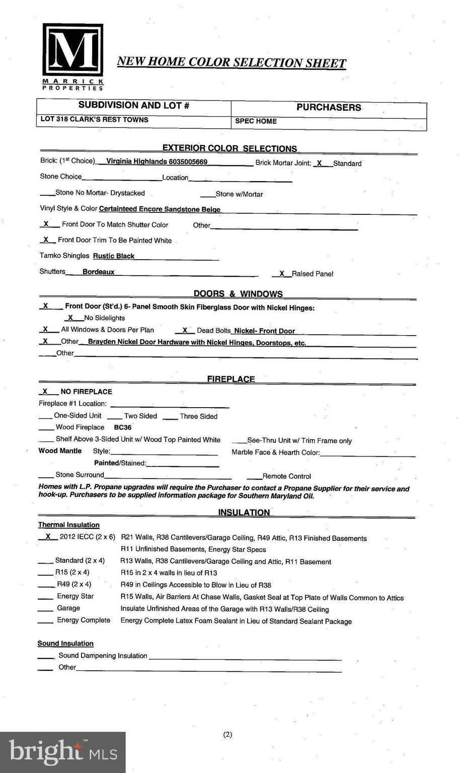 CLARK'S REST - Residential