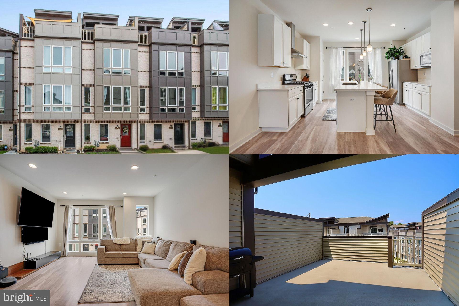 Modern Living Meets Everyday Comfort
Tucked into one of Frederick’s most desirable neighborhoods, this stylish townhome built in 2022 brings together clean lines, smart design, and cozy touches that make it feel just right from the start.
The main level offers an open, airy layout that adapts effortlessly to your lifestyle—perfect for quiet evenings or hosting a house full of friends. The oversized kitchen island isn’t just a centerpiece—it’s where stories are shared, homework gets done, and memories are made.
Durable yet elegant LVP flooring gives the space a polished look, while each bedroom offers flexibility—whether you need a quiet home office, a welcoming guest room, or a restful place to land at the end of the day.
Upstairs, the private terrace invites you to exhale. Whether it's coffee at sunrise or a glass of wine under the stars, this outdoor space is your personal escape.
Move-in ready and thoughtfully finished, this townhome offers a chance to step into the life you’ve been envisioning—one that feels both elevated and entirely your own.