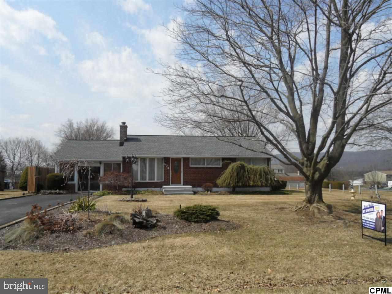 Move Right in! Extremely clean and well maintained Brick Ranch w/3 Bdrms, 1 full bath. New SS Appliances in Galley Kitchen. LR/DR combo. Partially finished basement for extra living and storage space. Full attic for even more storage. Large Four Season Room. Nice useable level yard w/landscaping. New Architectural Roof, Water Softener, and New oil tank. Outside shed for lawn maintenance tools. Don't miss out on this great home!