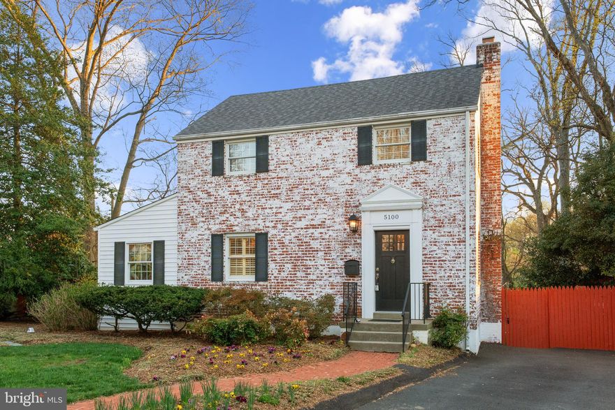 Welcome to this timeless 3-bedroom, 2-bath Colonial in the heart of Arlington Forest, ideally located on a quiet cul-de-sac just steps from some of Arlington’s most beloved parks—Arlington Forest Park, Bluemont Park, and Edison Park.

Set on a generous .27-acre lot, this home blends classic curb appeal with incredible outdoor space and future potential. The whitewashed brick exterior, mature flowering shrubs, and colorful annuals offer year-round charm, while the spacious back deck and flat backyard make it perfect for entertaining or expanding.

Inside, you'll find 1,570 square feet of living space with hardwood floors throughout, an abundance of natural light, and elegant built-in cabinetry in the dining room that adds both character and functionality. The layout is warm, inviting, and ready to grow with you—whether you're enjoying cozy evenings in or hosting weekend get-togethers.

This is your opportunity to own a piece of Arlington Forest with all the benefits of privacy, community, and proximity to nature—plus room to build out your vision over time.