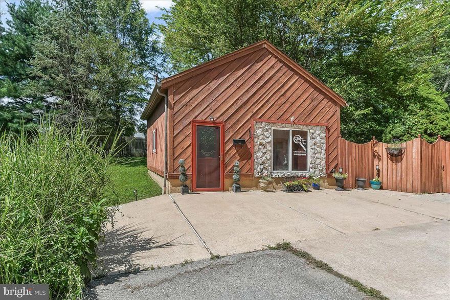 High-Visibility Commercial Office with Private Residence on US-1 — Prime Kennett Square Location: 
A standout opportunity for professionals seeking both visibility and convenience in one of Chester County’s most desirable corridors. This unique 1.5-acre property offers a highly visible commercial office building complemented by a private residence, all just minutes from historic and cultural attractions.
The Commercial Office
Positioned for success, the 700± sq. ft. professional office features a reception/waiting area, an administrative assistant’s room, two private offices, and a half bath. Whether you’re a consultant, therapist, designer, or small business owner, the layout is designed for productivity and client comfort.

Check out the video icon above for your virtual tour!