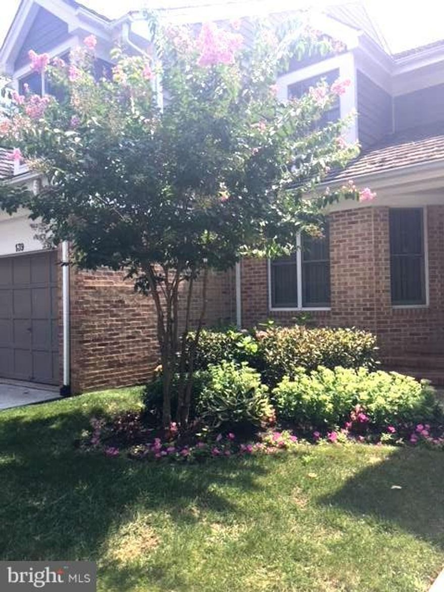 Beautiful 4 b.rm, 3.5 bth. garage TH .Elegance adorns ea room, upscale Green Tree gated comn , pool .Harwood floor all thru .New kit. cabs. counters .SS appliances ,new  HVAC.1st fl den w/custom build-ins,2-storyfoyer,marble gas f/p ,French  drs  to lrg  deck, rec rm ,4bedroom&fullbath in basement  . Close  to shopping ,entertain ,major  routes . This sunny townhome is ready for a new owner.