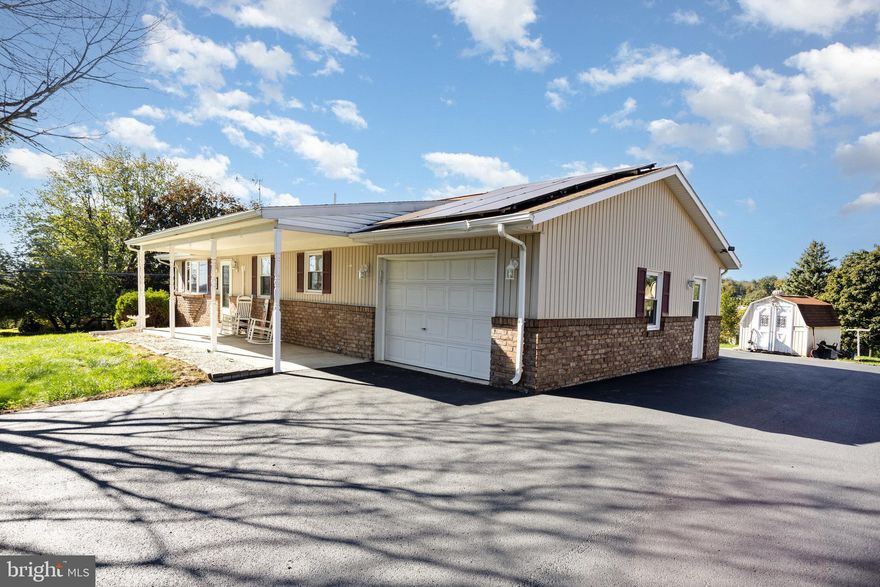 Back on the market due to buyers not being able to sell current home. If you missed it the first time, you have another opportunity! Welcome to 1081 Beaver Creek Road! This charming updated single-family Rancher offers comfort, value, and modern efficiency! The new owner(s) can enjoy significantly reduced monthly electric bills for years to come with the paid-off solar panel system - a $65,000 value!!!  Inside, you’ll find a spacious layout with 3 bedrooms and one full bathroom on the main floor, full of natural light and designed for easy everyday living. The kitchen features all new stainless steel appliances, a farmhouse sink, and ample space for dining. The lower level of the home is fully-finished, providing additional living space including a bedroom and full bathroom! A fireplace and small bar area invites endless opportunity to make the space a "man cave", in-law quarter, and/or another cozy space in the home to relax! Step outside to enjoy a large back yard, patio, and multiple options for parking—ideal for outdoor entertaining, gardening, or simply soaking up the sunshine. Conveniently located near local amenities, schools, shopping and highways, this home combines traditional charm with modern efficiency and long-term savings, making it a truly smart investment! 
Don’t miss your chance to own a home that not only provides comfort but also keeps your utility costs low. Schedule your private showing today!

*Please note that some photos have been virtually staged.