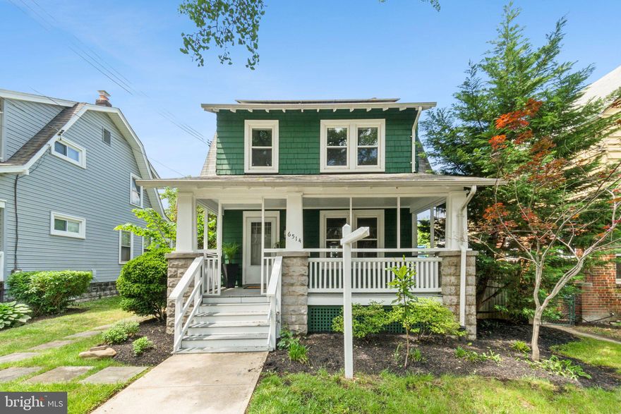 Welcome to this beautifully updated retreat tucked away on a quiet, tree-lined street in the welcoming Takoma neighborhood of Washington, DC. This inviting residence offers the ideal mix of classic character and modern comfort, featuring high-end finishes, flexible spaces, and an unbeatable location near everything you love.

Inside, you’ll be greeted by freshly refinished hardwood floors, rich original wood trim, and an abundance of natural light. At the heart of the home is a stunning chef’s kitchen—designed to impress—with Italian marble countertops, a Bosch dishwasher, gas stovetop, breakfast bar, and a showstopper skylight that bathes the space in sunshine. A cozy sunroom just off the dining room makes the perfect home office, reading nook, or creative retreat.

Upstairs, you'll find three well-appointed bedrooms and a beautifully updated full bathroom that preserves charming period tilework. Downstairs, the fully finished walk-up basement expands your living options with a recently upgraded LG washer and dryer, a versatile rec space, and a private guest suite  with its own full bath, kitchenette, and separate entrance.

Step outside to enjoy your morning coffee on the inviting front porch or host friends on the spacious back deck. The fenced-in yard offers space to garden, play, or simply relax. You'll also enjoy lower energy costs thanks to fully owned solar panels—SRECs have been assigned to the installer.

Located just 0.6 miles from the Takoma Metro Station, this home is steps away from local favorites like the Takoma Farmers Market, the exciting Walter Reed redevelopment, live music in the park, the Takoma Aquatic Center, and the trails and nature of Rock Creek Park. With its peaceful setting, vibrant neighborhood spirit, and thoughtful updates, this home is truly a rare find.