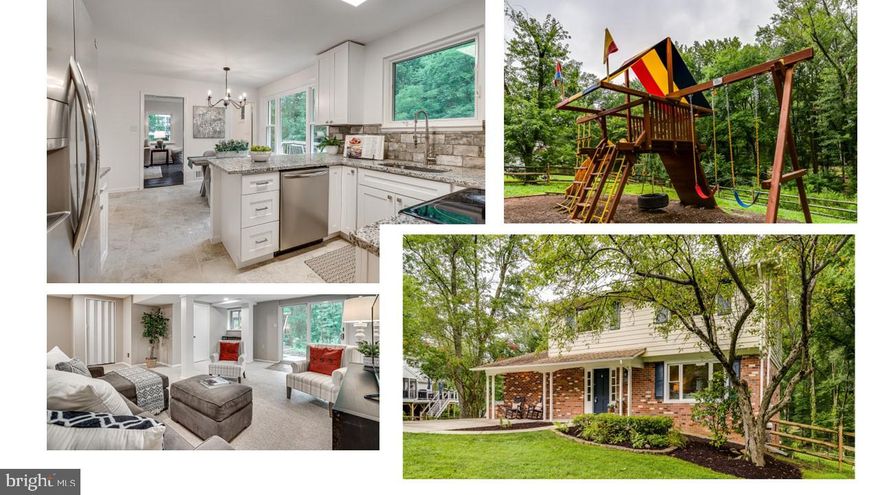 Welcome to this lovely and inviting 4 bedroom/3 bath  EXPANDED QUEEN model in Kings Park West. The house backs to the trail system around Lake Royal and is next to park land on one side, giving you a tranquil and serene location.  Once inside, you'll be welcomed by a light filled entry space. The living room has a large (NEW) front window and updated light fixtures.  The floors are absolutely gorgeous....newly refinished hardwoods on the first and second levels.  The entire house has been painted in a fresh and on-trend palette as well. The kitchen has been updated and features stainless steel appliances, 42" cabinets, and quartz countertops. An eat in area is adjacent and includes a lovely view from the the large (NEW) bay window.  Need more space?! A bonus room off the kitchen gives you flexability as a work from home space, home gym, office, family room or whatever you decide!  A mudroom near the side entrance is so convenient (and cute!).  Upstairs you'll find the primary bedroom with attached primary bath, 3 other bedrooms and a full hall bath. Each room has generous closet space, updated light fixtures, and large newer windows. The basement gives you another gathering space and has new recessed lights, plush carpet, and has been freshly painted. Laundry is located in the basement as well. Walk out the slider to the back yard and experience the nature, trails, and beauty that Kings Park West has to offer!

Close to GMU, local elementary and secondary schools, shopping, 495, Metro Express Bus, and more! Kings Park West has 3 community pools (no wait lists), a youth soccer league, baseball fields, playgrounds, tennis courts, and trails.